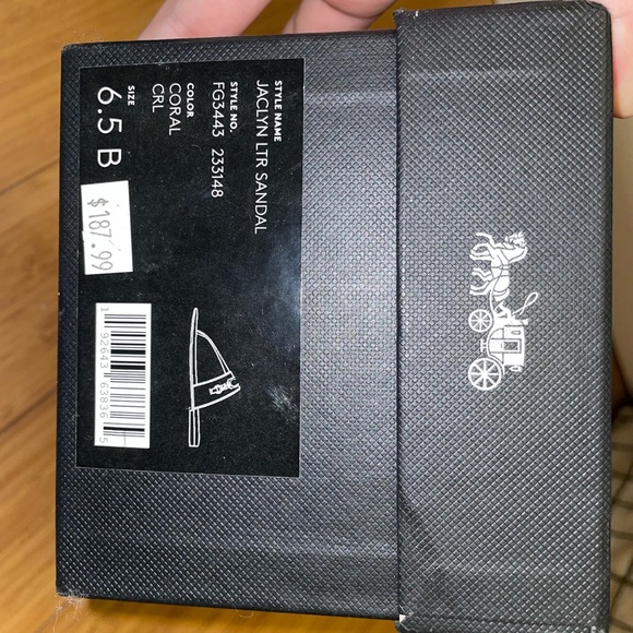 Coach Peach Sandals - Picture 2 of 3